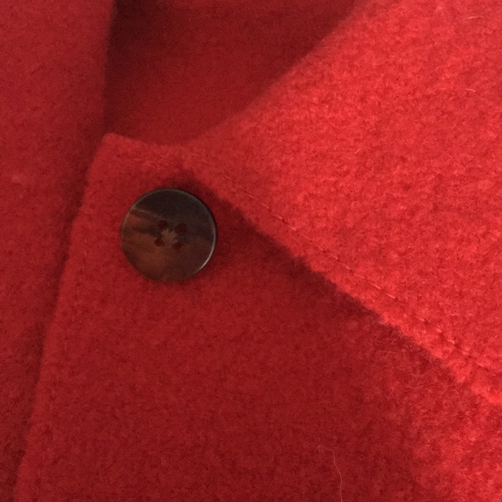 Red Wool Jacket - Picture 3 of 4